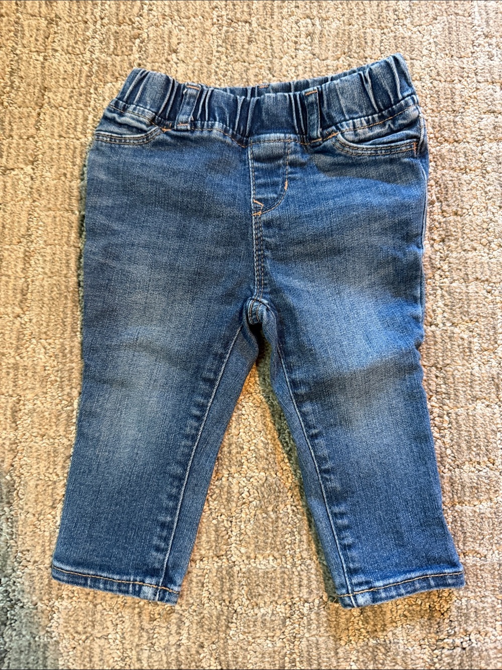 GAP Kids Medium Blue Elastic Waist Denim Pants